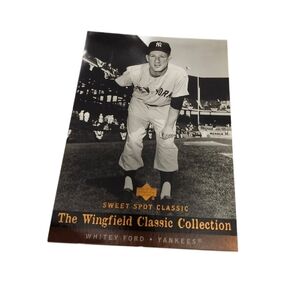 2005 Sweet Spot Classic Wingfield Whitney Ford Oversized Card 7" × 5"